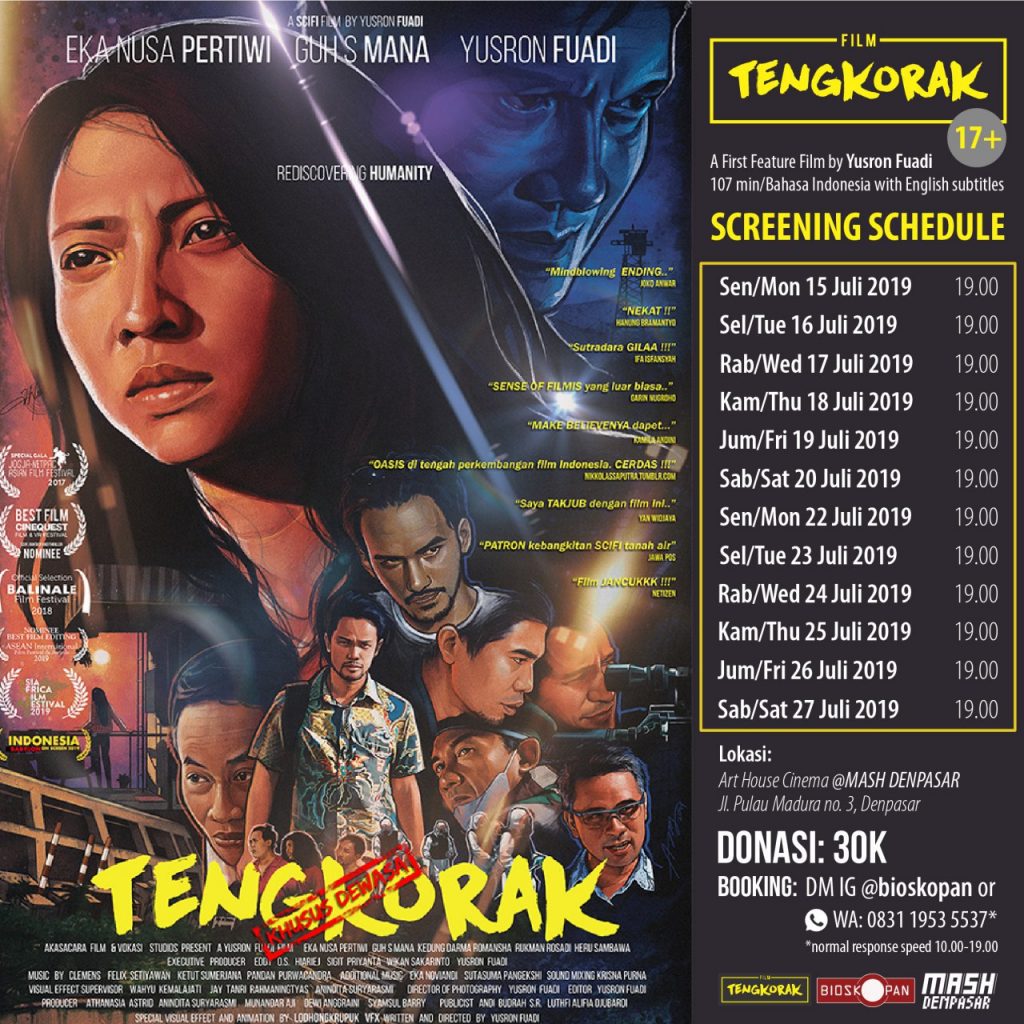 Screening Film Tengkorak